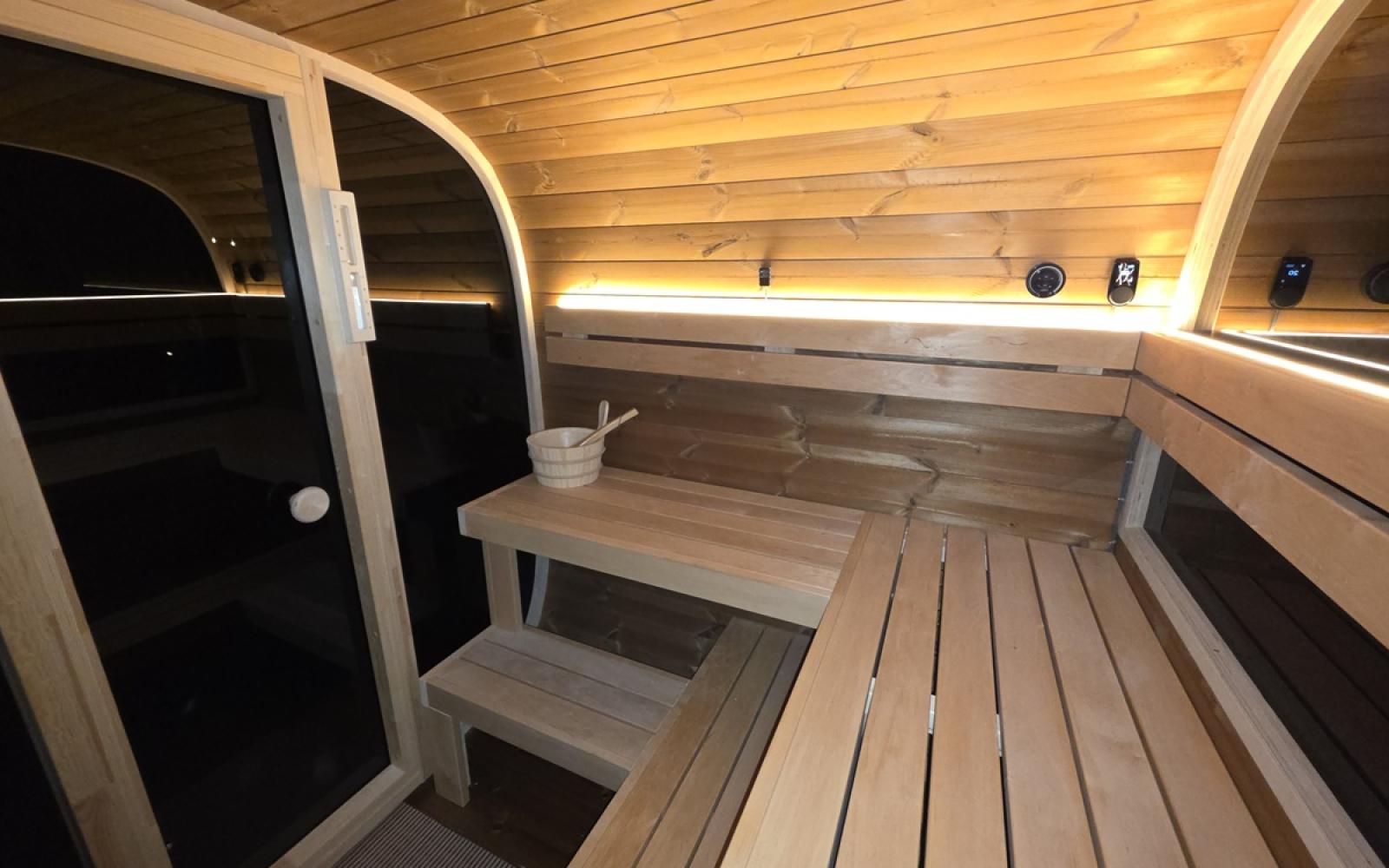 sauna interieur